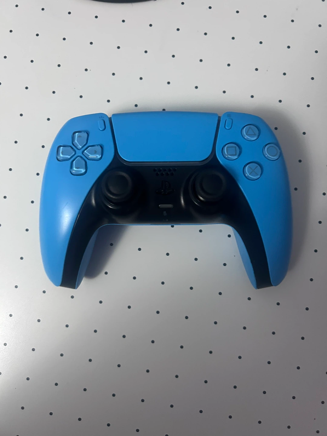 Baby blue PS5 dual sense controller - photo 2