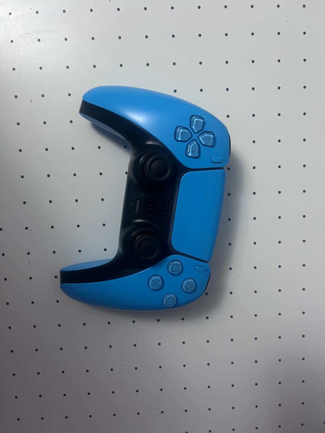 Baby blue PS5 dual sense controller