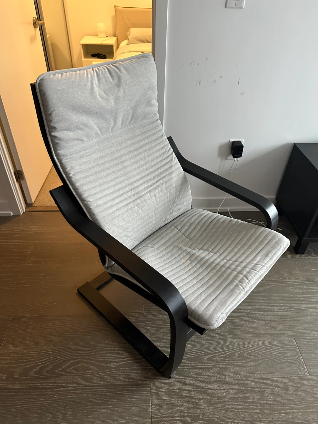 Gray Accent Chair