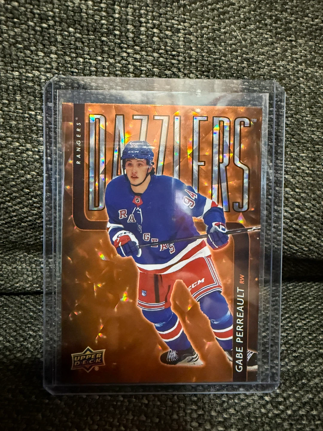 2014-15 Upper Deck Dazzlers Gabe Perreault RW Hockey Card