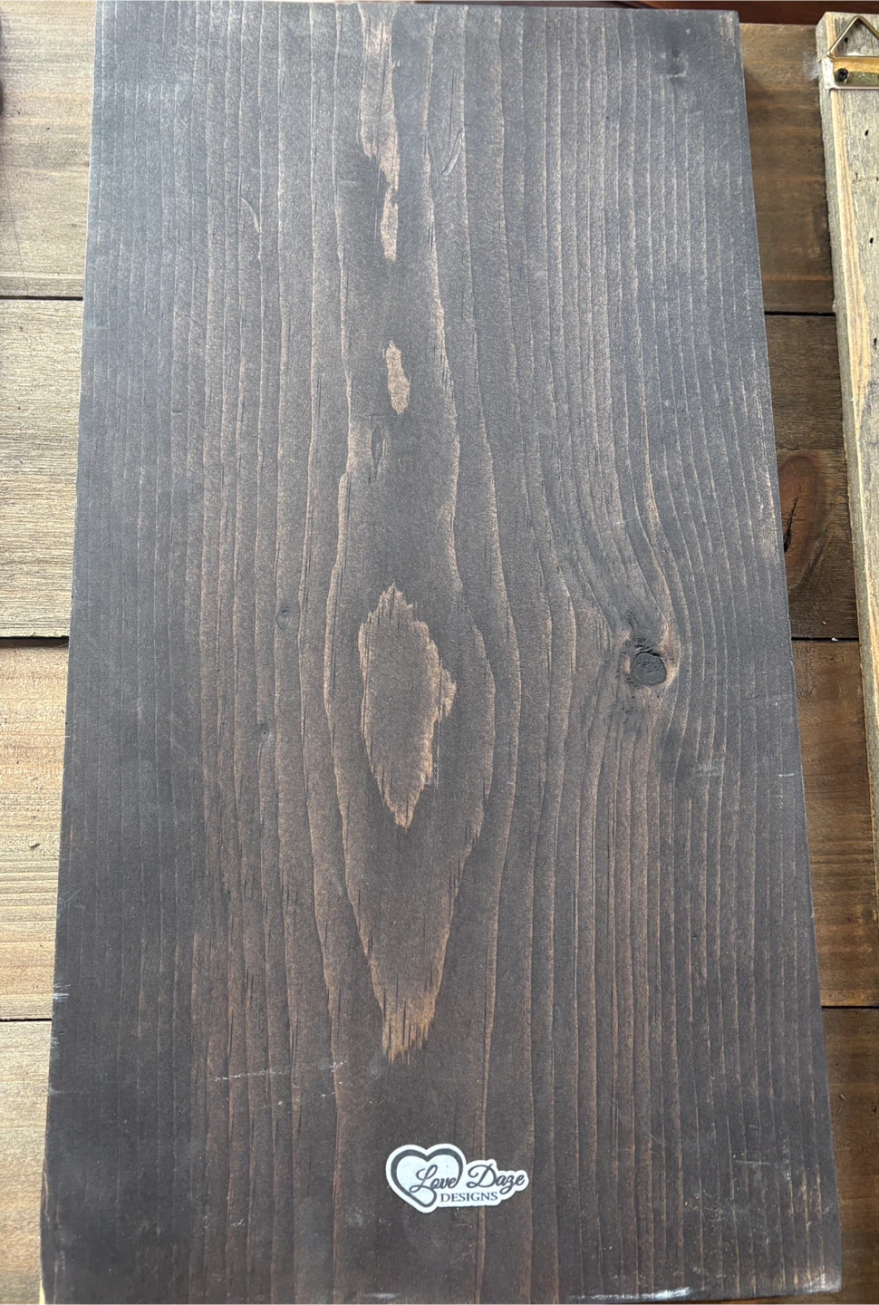 Love Daze Designs "Please Choose A Seat Not A Side" Wood Sign - photo 2