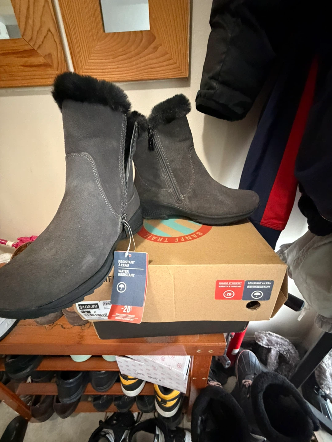 Banff Trail Women's KEDALEDITH Winter Boots Size 8 Grey - photo 2