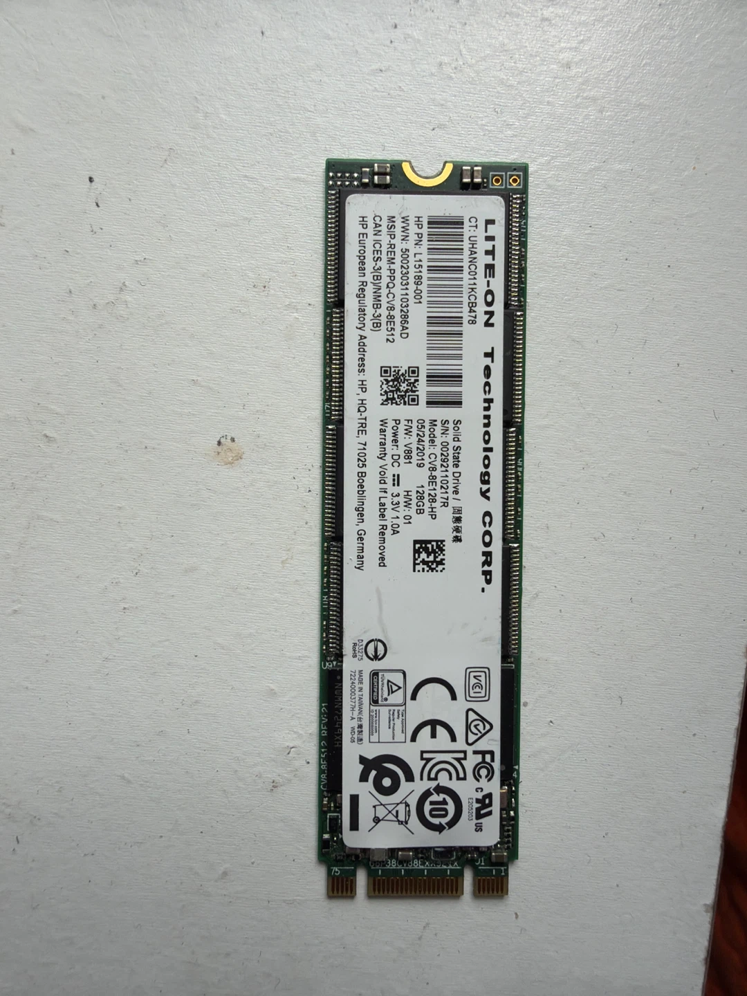 3x Hynix 2GB DDR3 RAM Modules & 1x HP 128GB SSD - photo 3