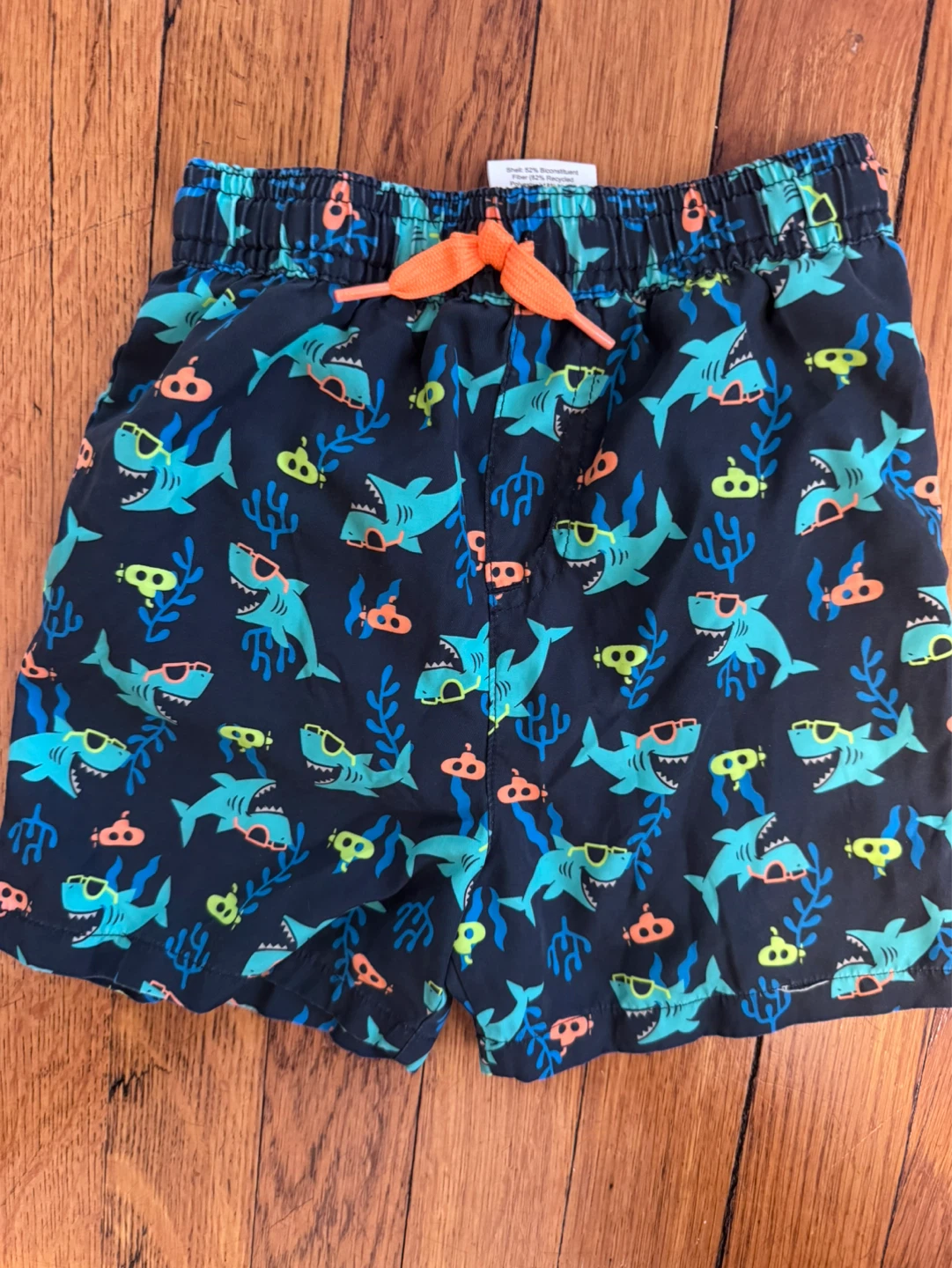 Boys Shark Swim Trunks Set - Size 2T - photo 2