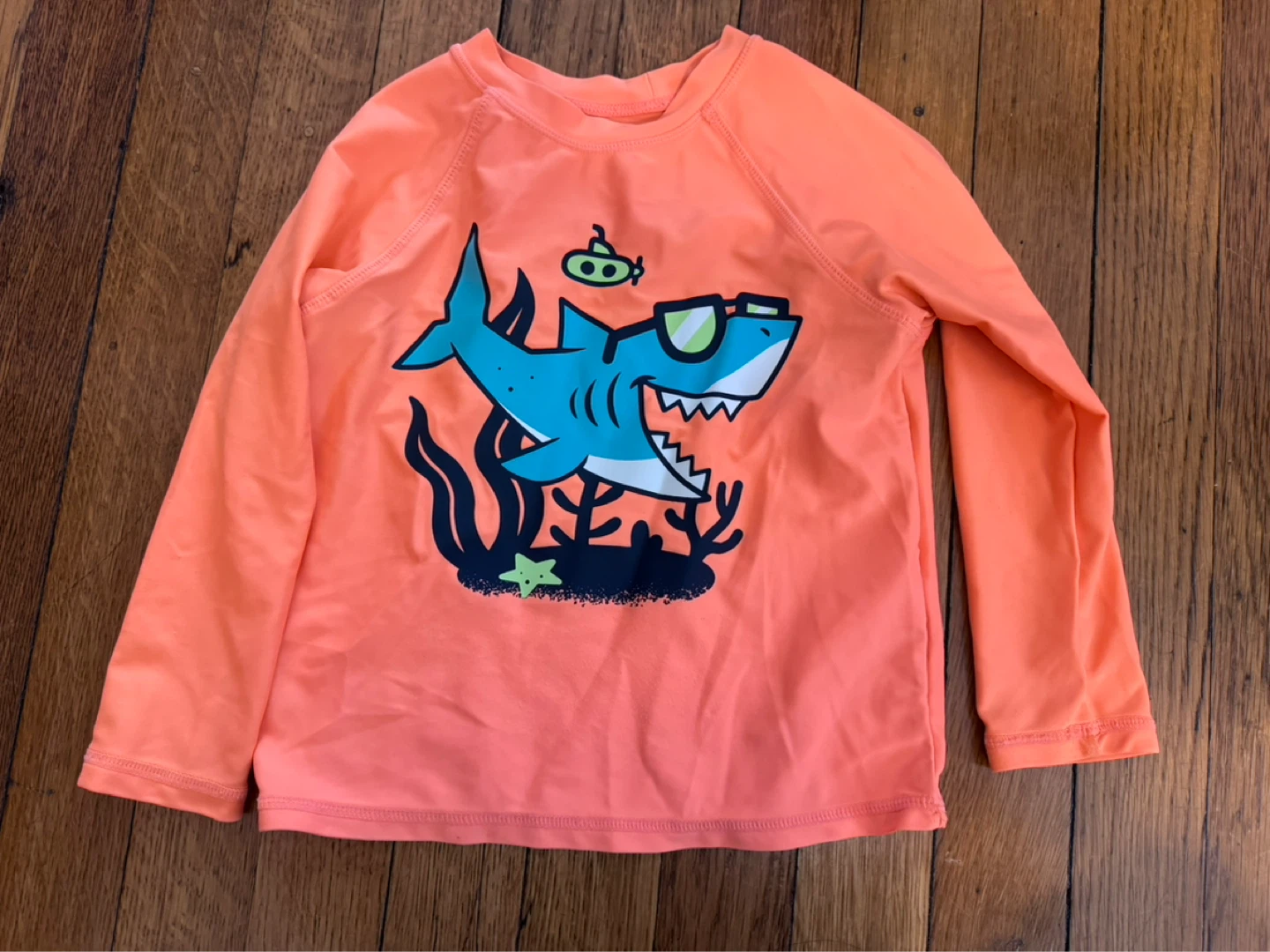 Boys Shark Swim Trunks Set - Size 2T - photo 3