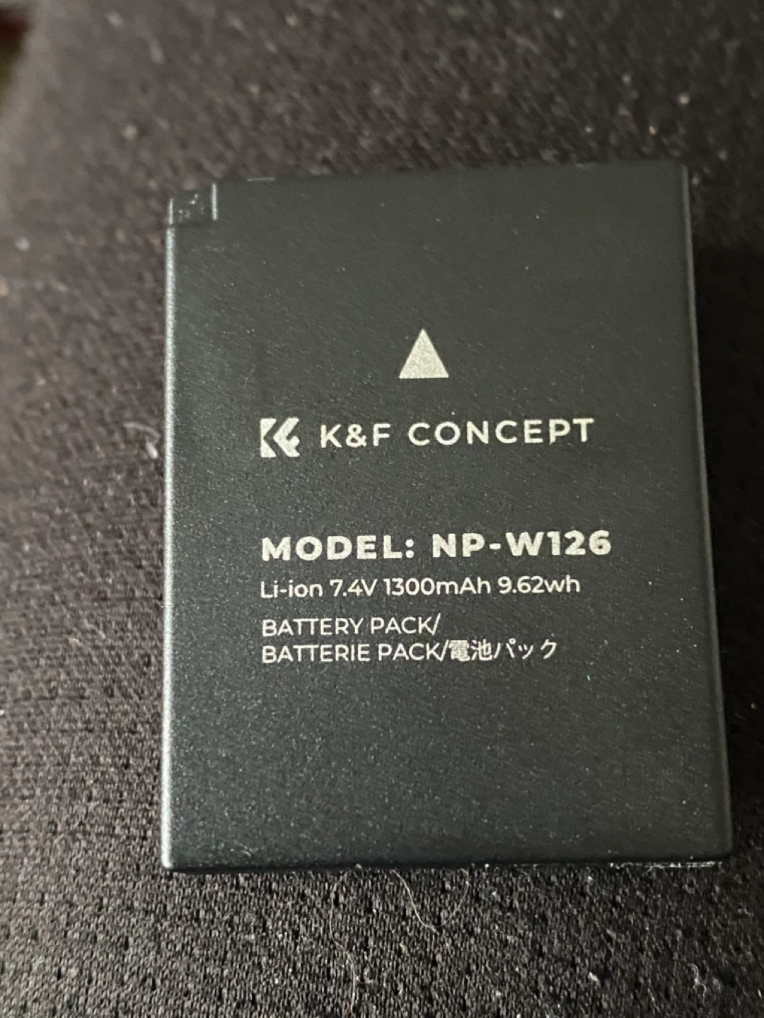 K&F Concept NP-W126 Battery and Charger Set - photo 3