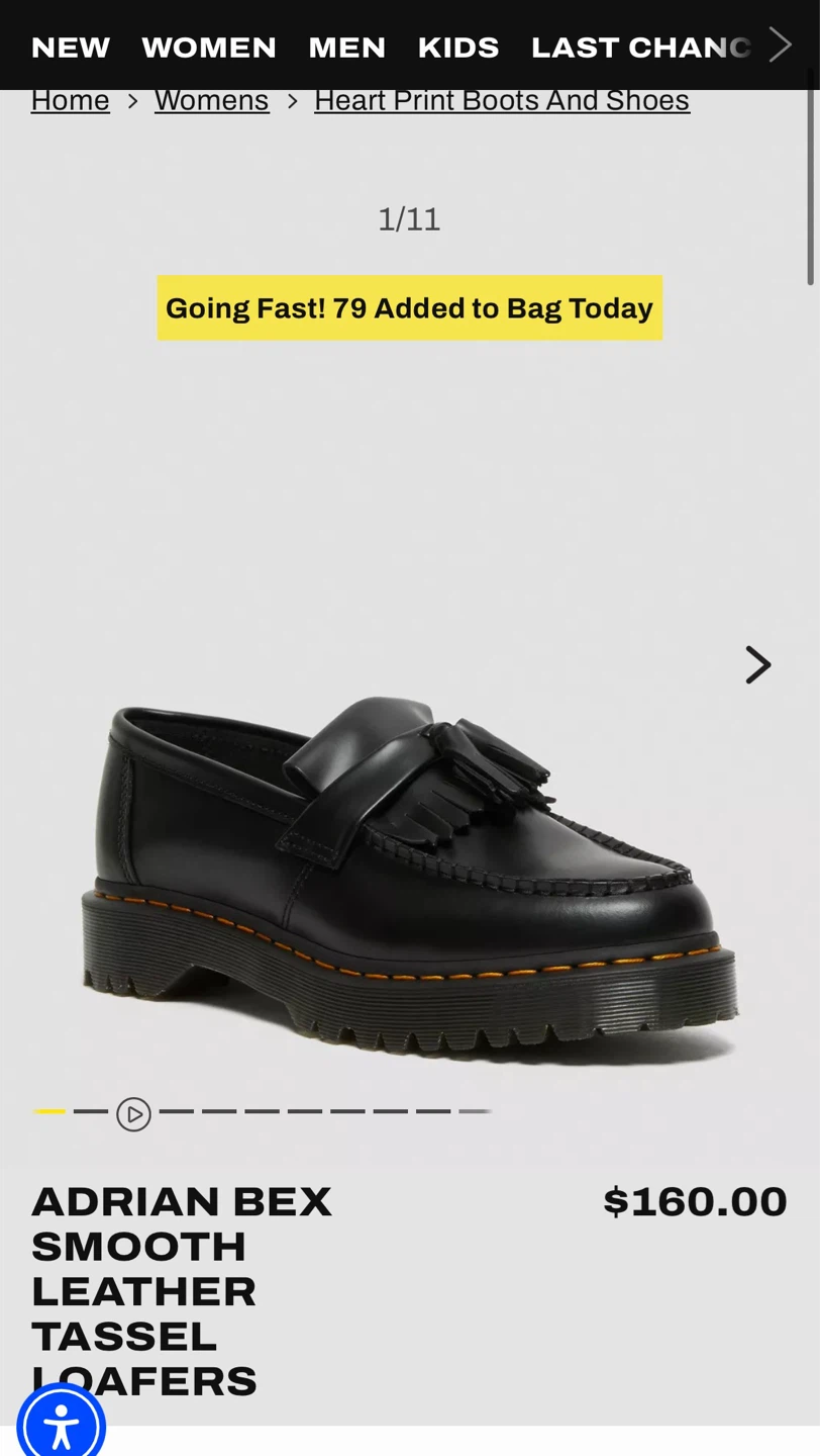 men’s size 8 doc martens - photo 2