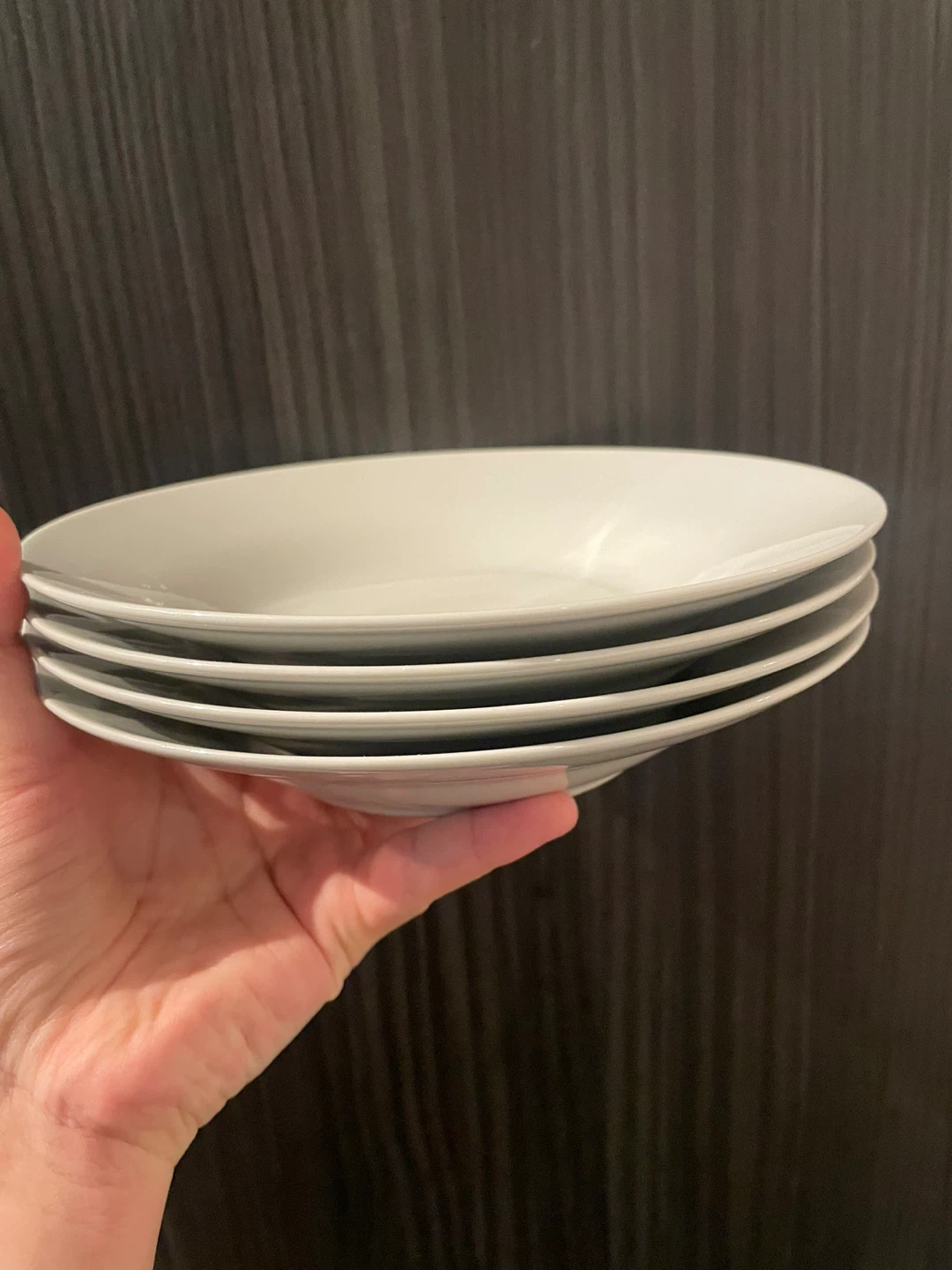 ‼️urgent‼️Set of 4 White Pasta Bowls - photo 3