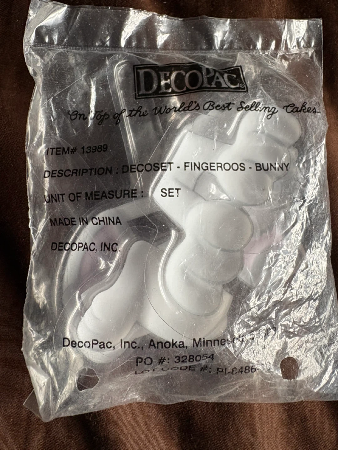 DecoPac FingerOos Bunny Cake Decorating Set - photo 2