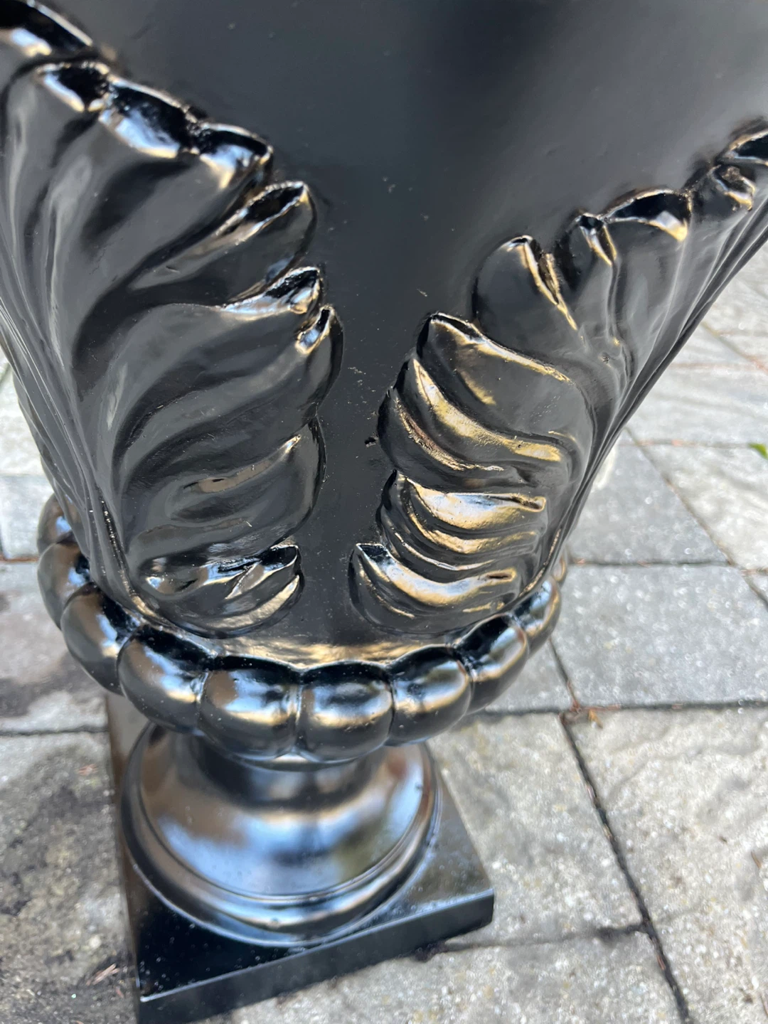 Large black heavy fibreglass 24” tall - photo 3