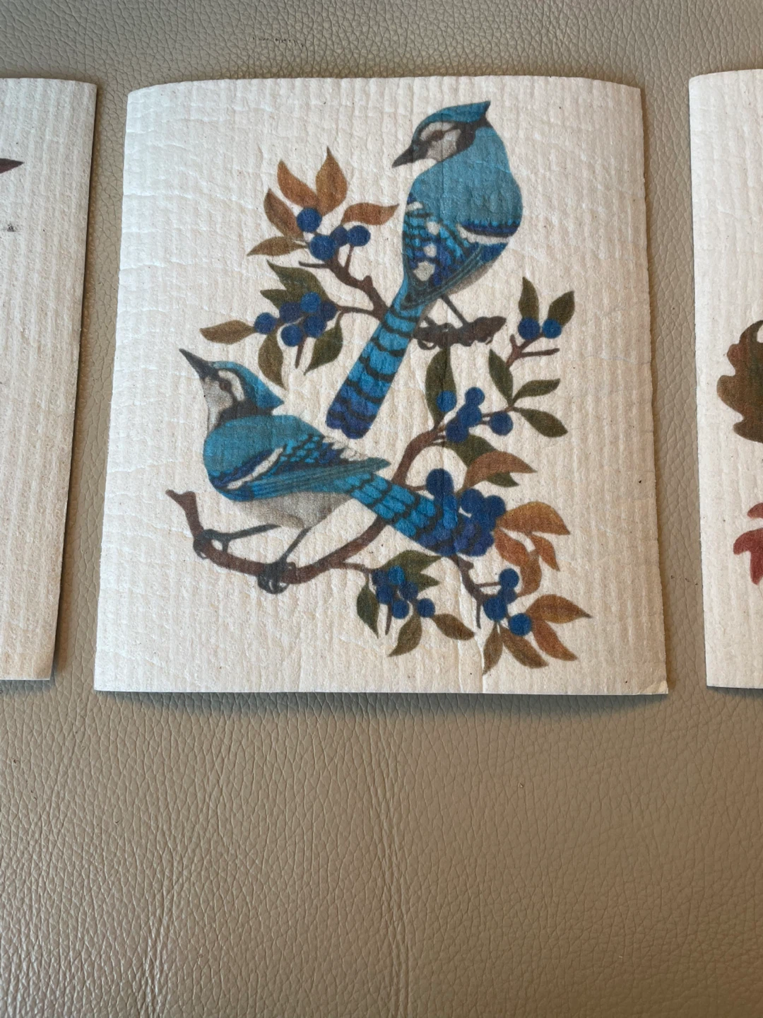 Swedish Dishcloths - Set of 3 Birds NEW - photo 2