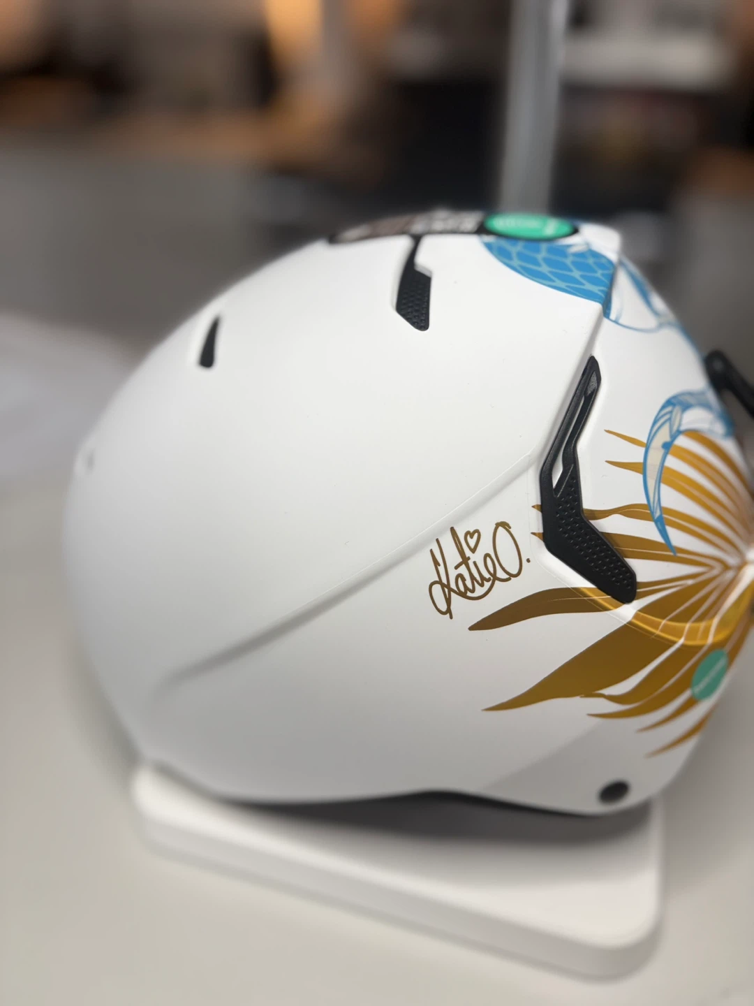 RHEON Cycling Helmet - Floral Design - photo 5