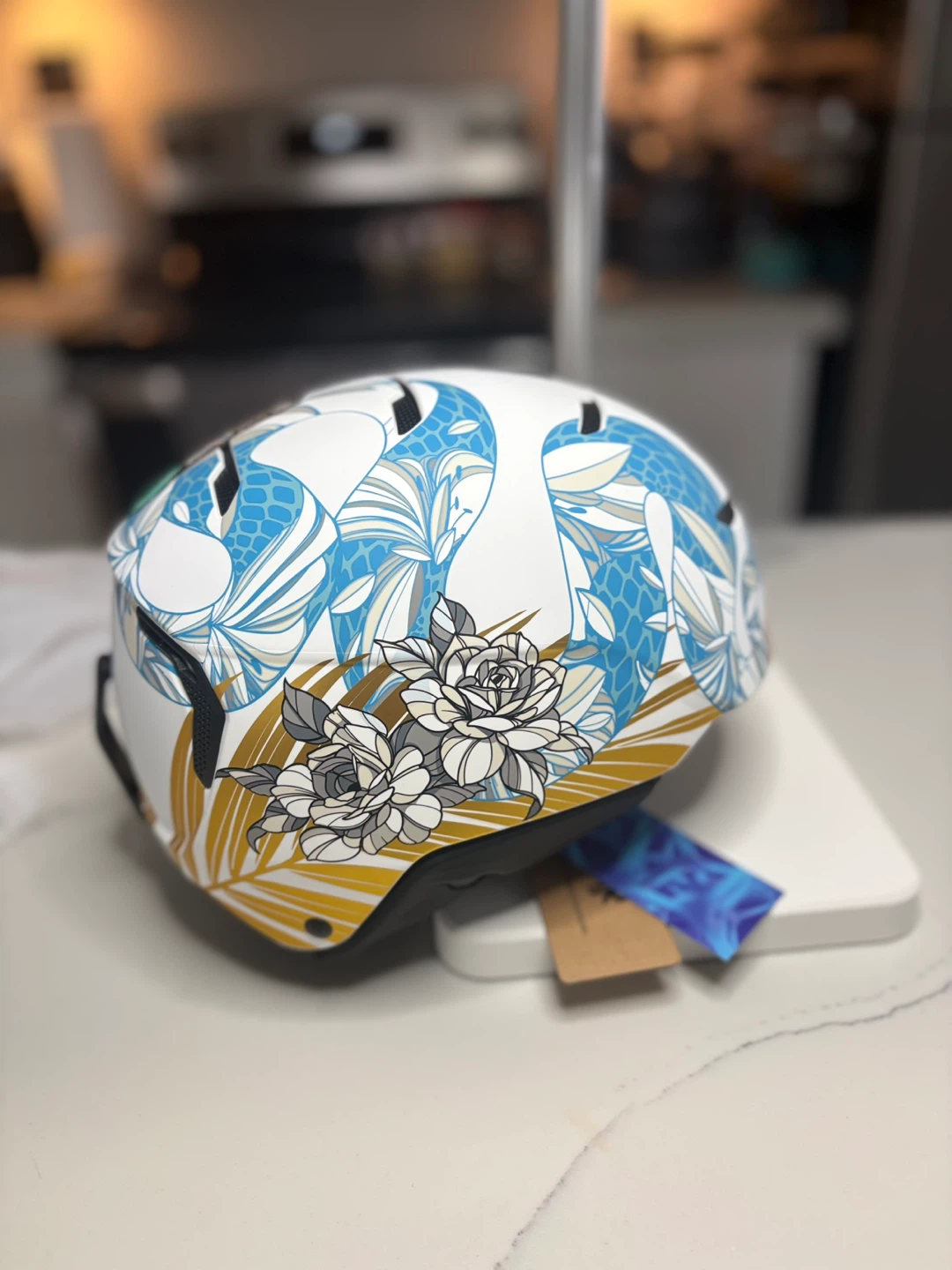 RHEON Cycling Helmet - Floral Design - photo 3