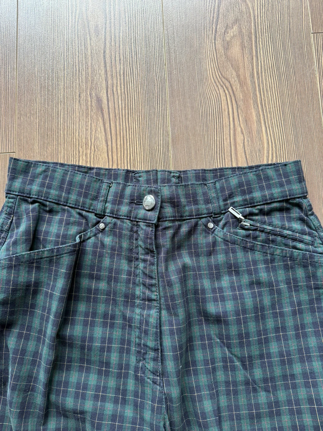 Plaid Trousers | Size M