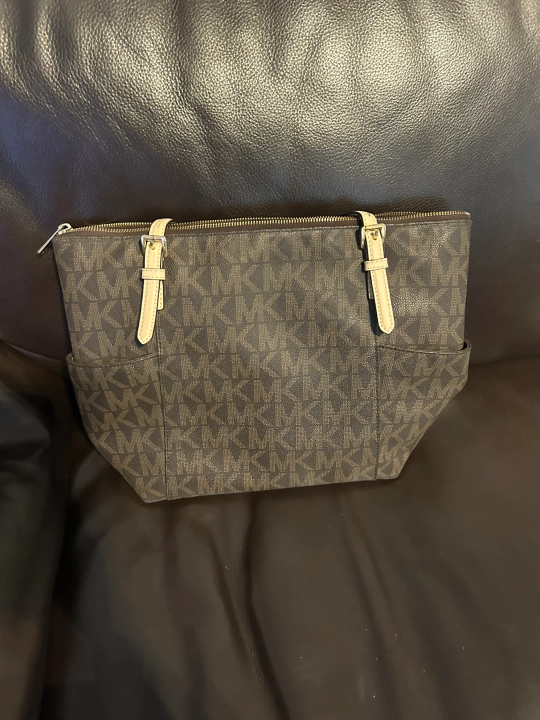 Michael Kors Tote Bag. Miztique purse and indigo purse - photo 5