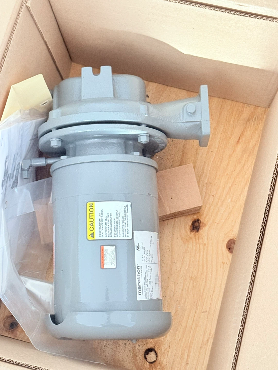 Marathon Electric Motor Pump - photo 2