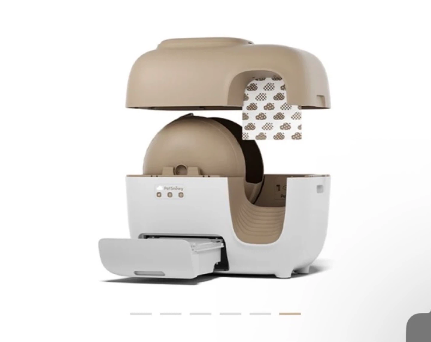 PetSnowy Automatic Cat Litter Box - photo 3