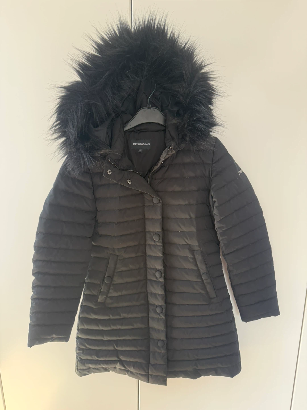 Kids size 10A Emporio Armani Black Puffer