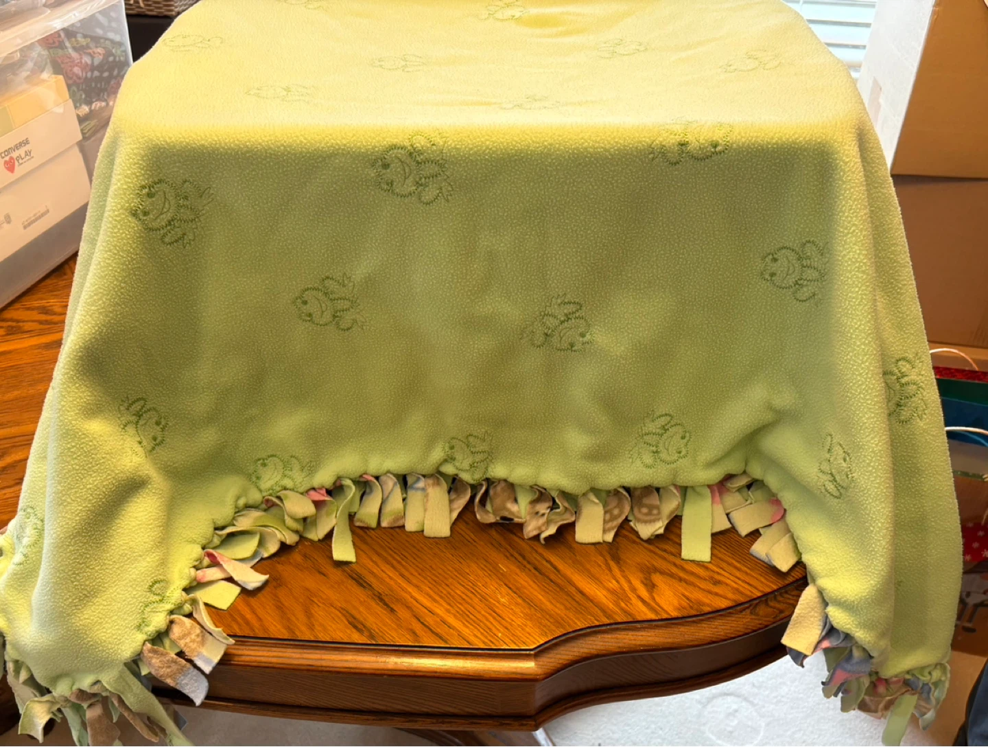 ✨✨Handmade Boyds Bears Fleece Blanket - photo 3