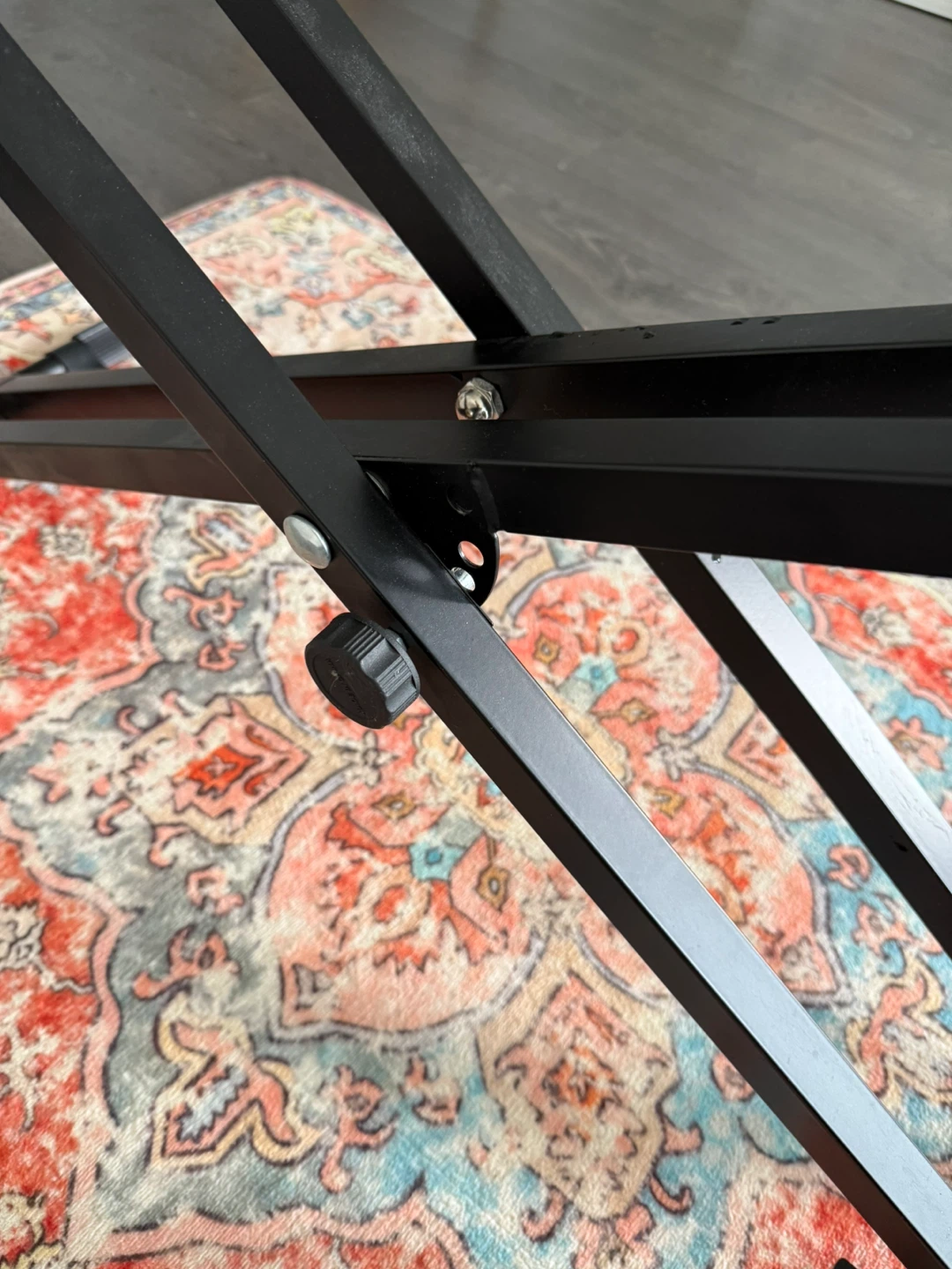 Adjustable Keyboard Stand Double Braced X Style - photo 2