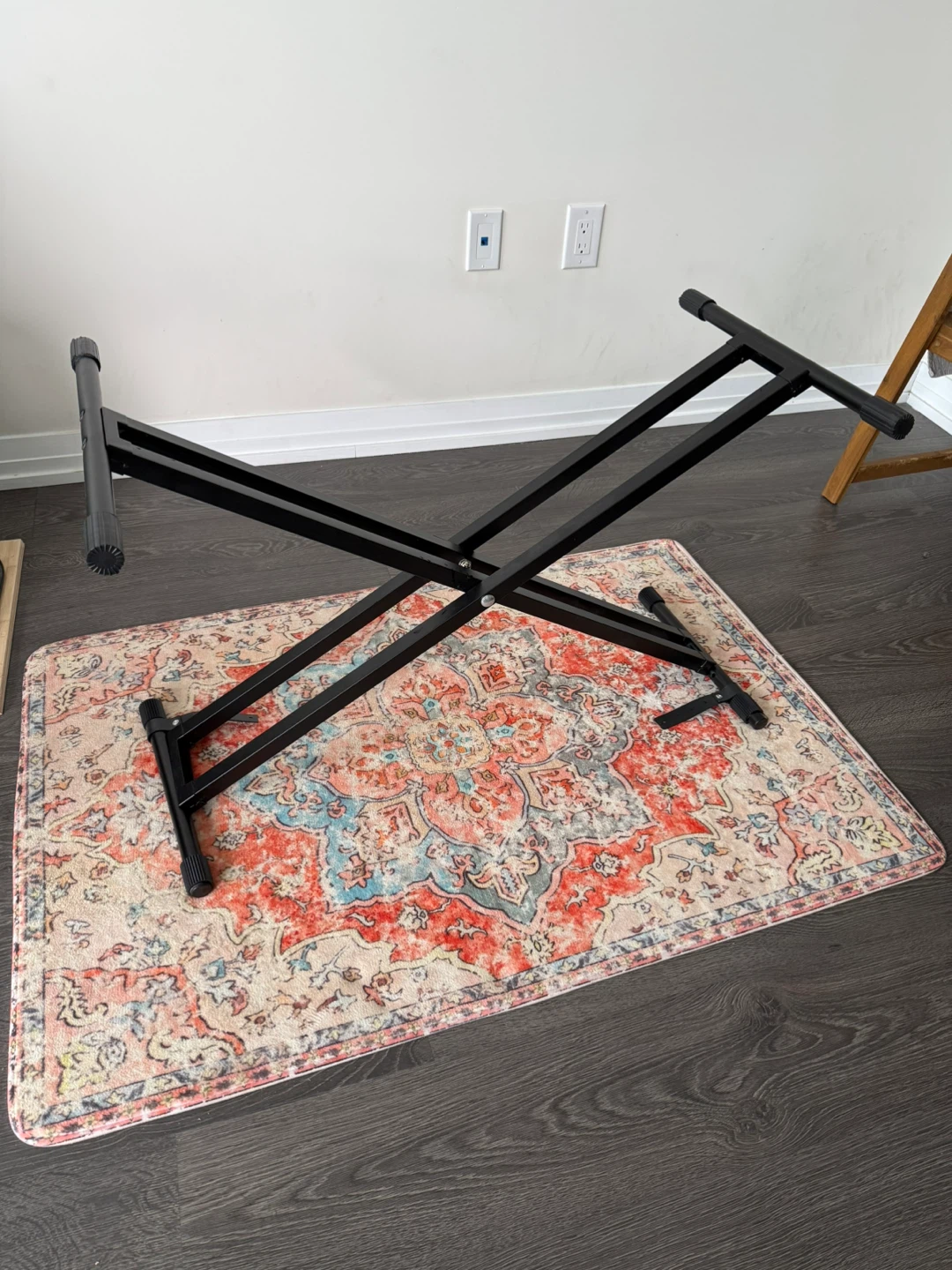 Adjustable Keyboard Stand Double Braced X Style