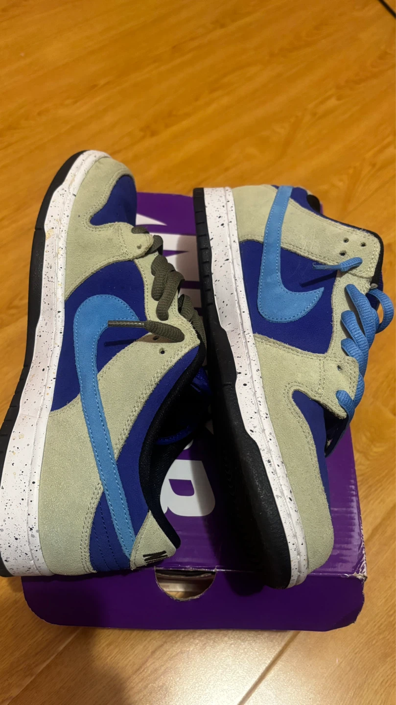 Nike SB Dunk Low Pro Celadon/Coast Sneakers - photo 3