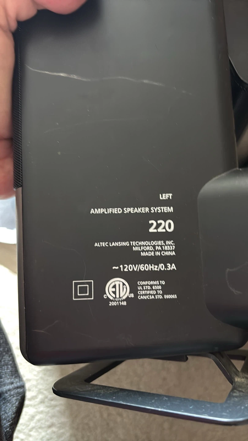 Altec Lansing Computer Speakers - photo 4