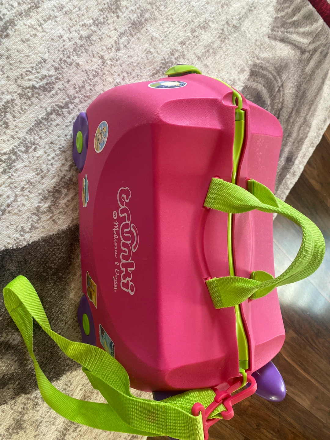 Trunki Ride-On Suitcase - Pink