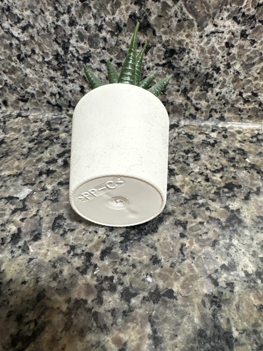 Artificial Succulent Plant in White Pot 🌳 - photo 2