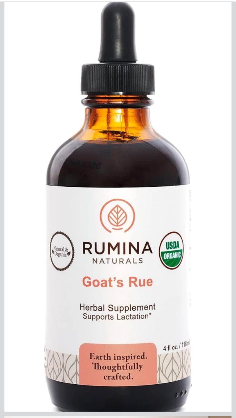 Rumina Naturals Goat's Rue Herbal Supplement 4 fl oz