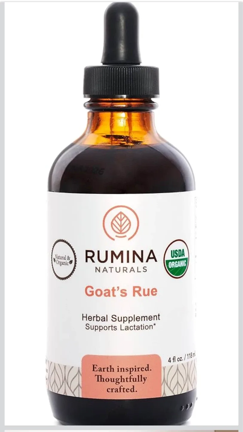 Rumina Naturals Goat's Rue Herbal Supplement 4 fl oz