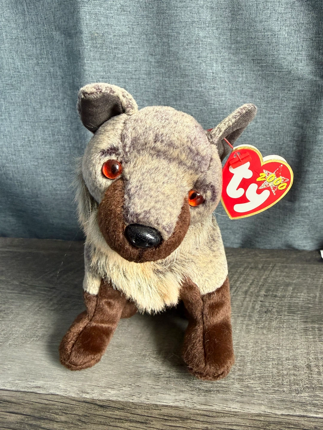 Ty Beanie Baby Howl the Hyena Plush