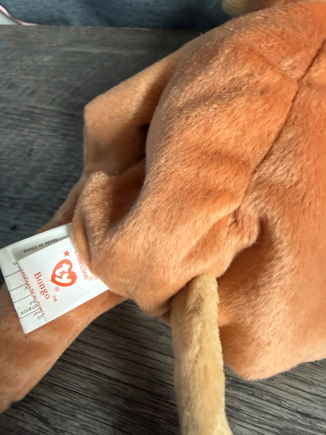 Ty Beanie Baby Bongo Monkey Plush - photo 2