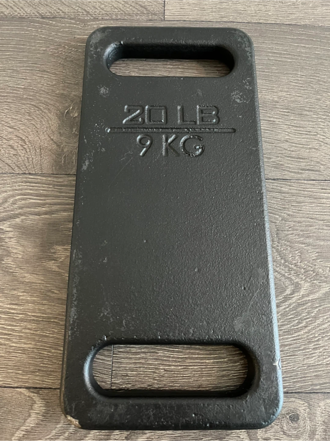 20 LB weight plate (ruck plate)