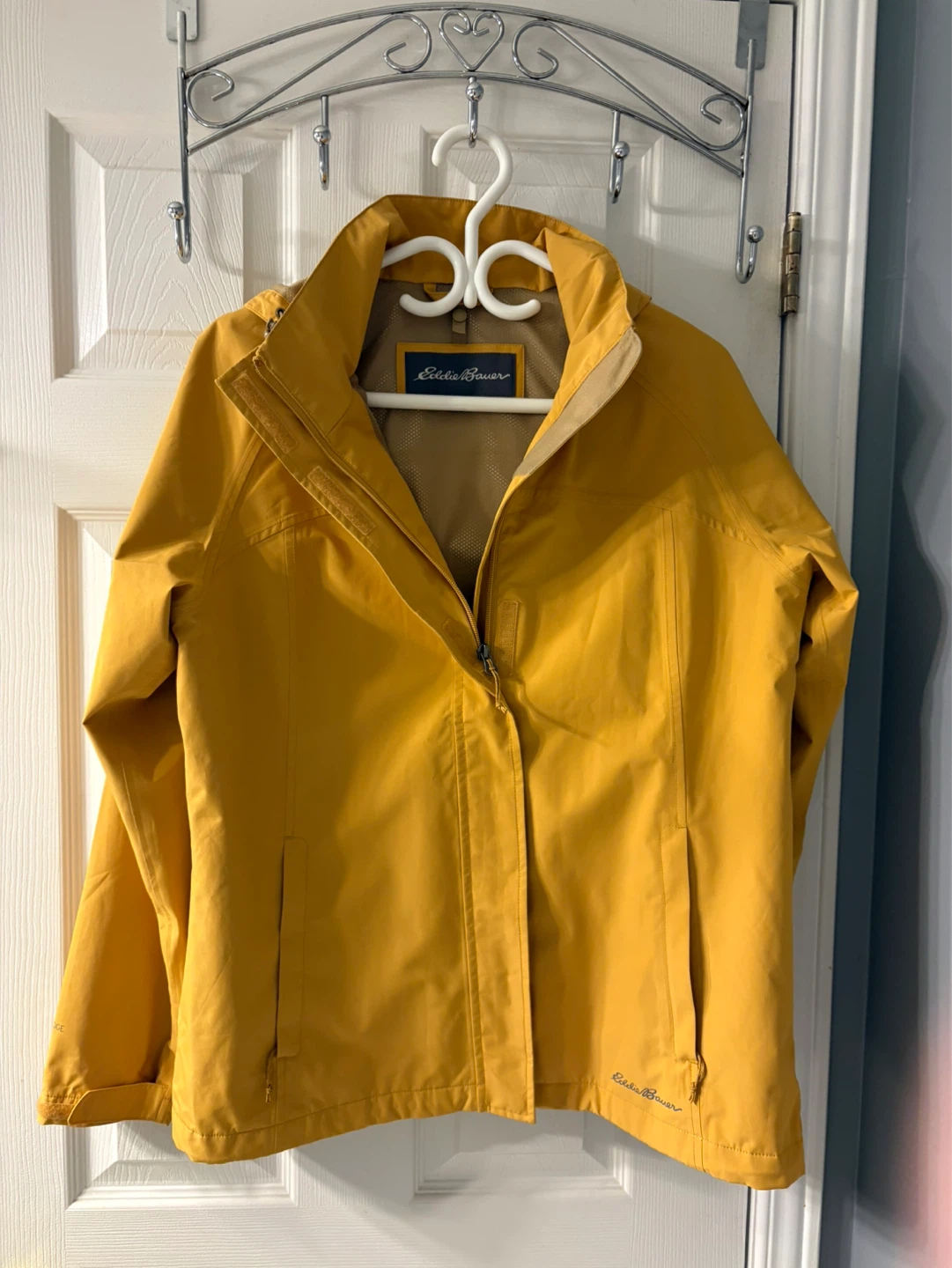Eddie Bauer Women's Yellow WeatherEdge Jacket - Size M