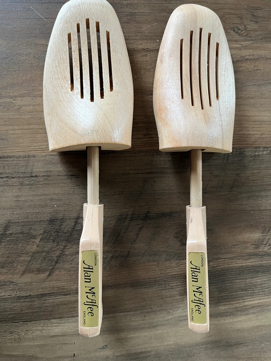 Alan McAfee Wooden Shoe Trees