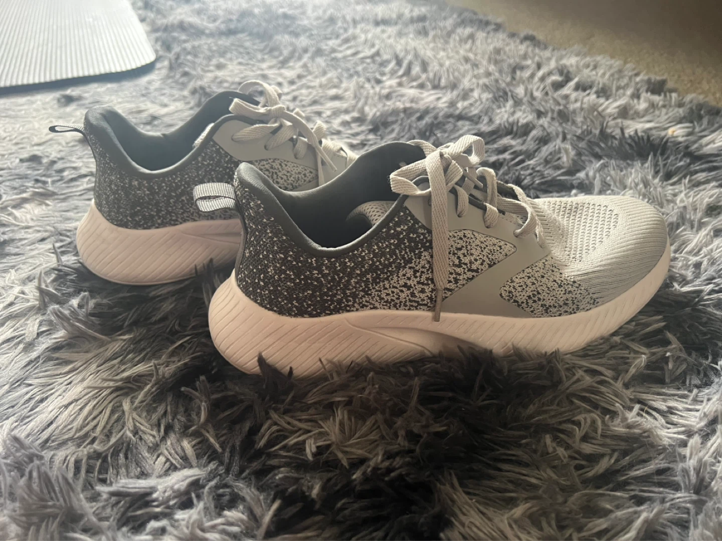 Men’s Grey Athletic Shoes- running pairs - photo 2