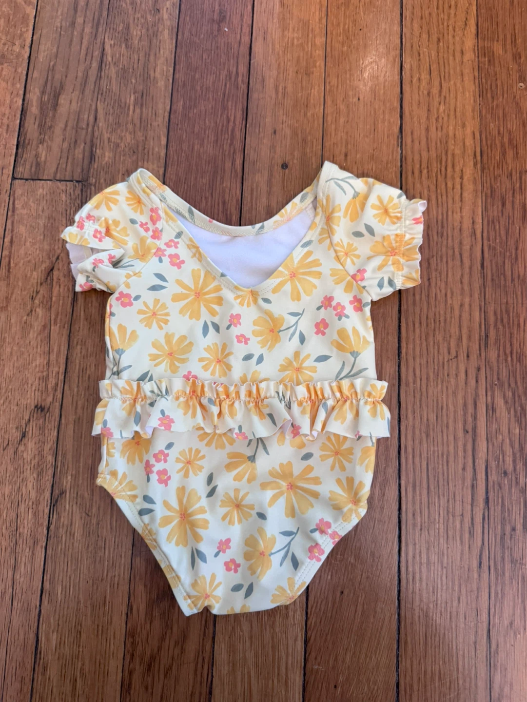 Baby Girl Swimsuit Size 3M - photo 2