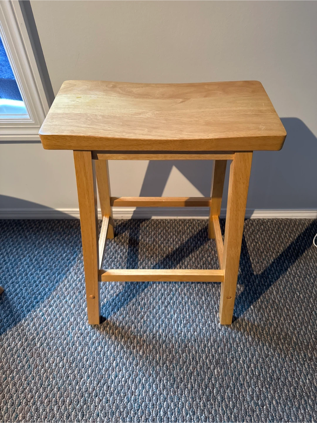 Wooden Counter Stool