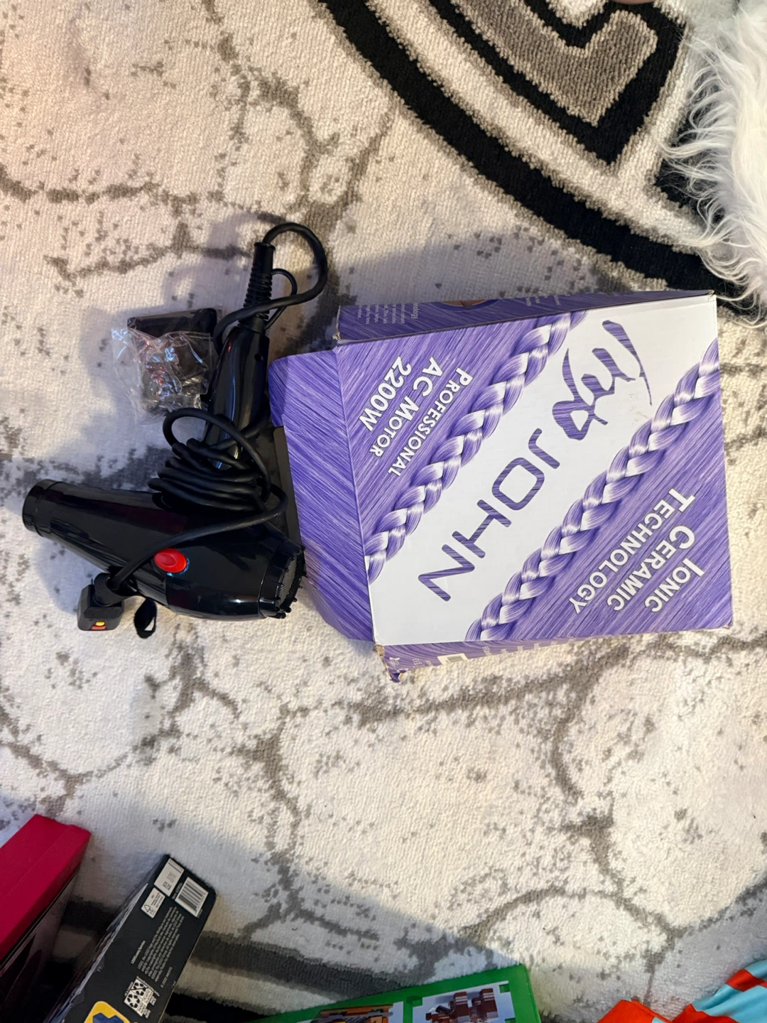NH JOHN Professional AC Motor 2200W Hair Dryer