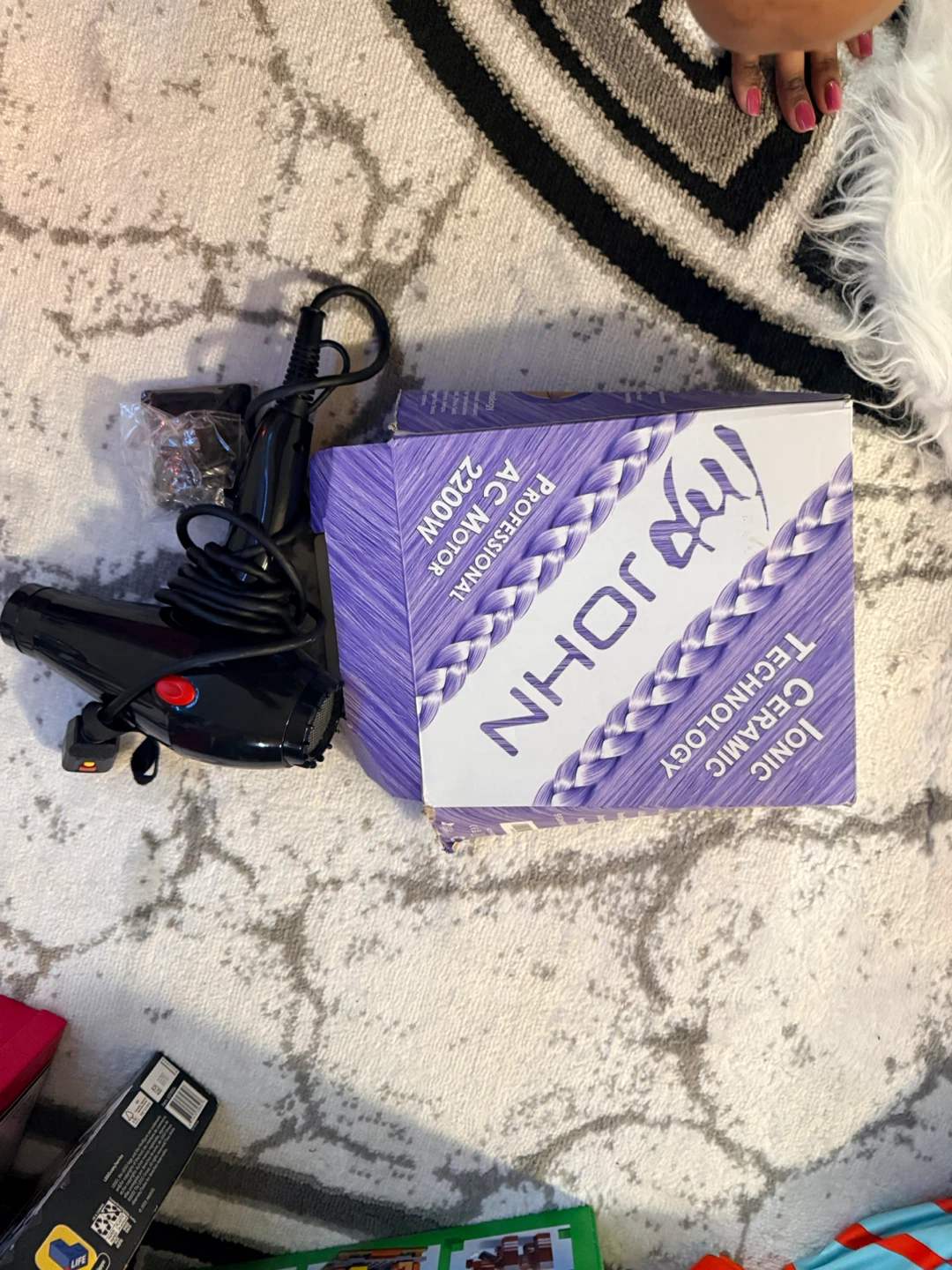 NH JOHN Professional AC Motor 2200W Hair Dryer - photo 2