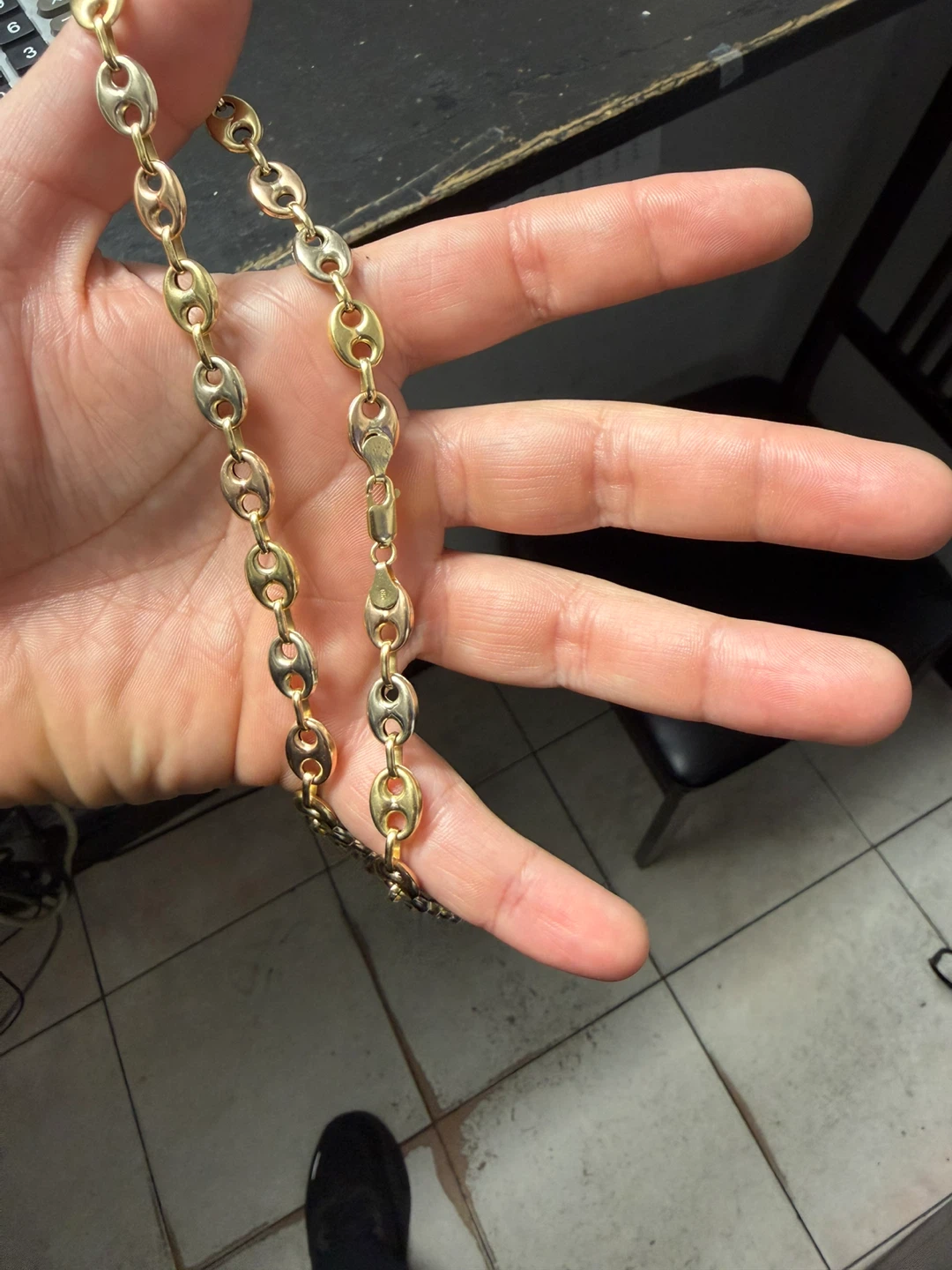18k gold chain