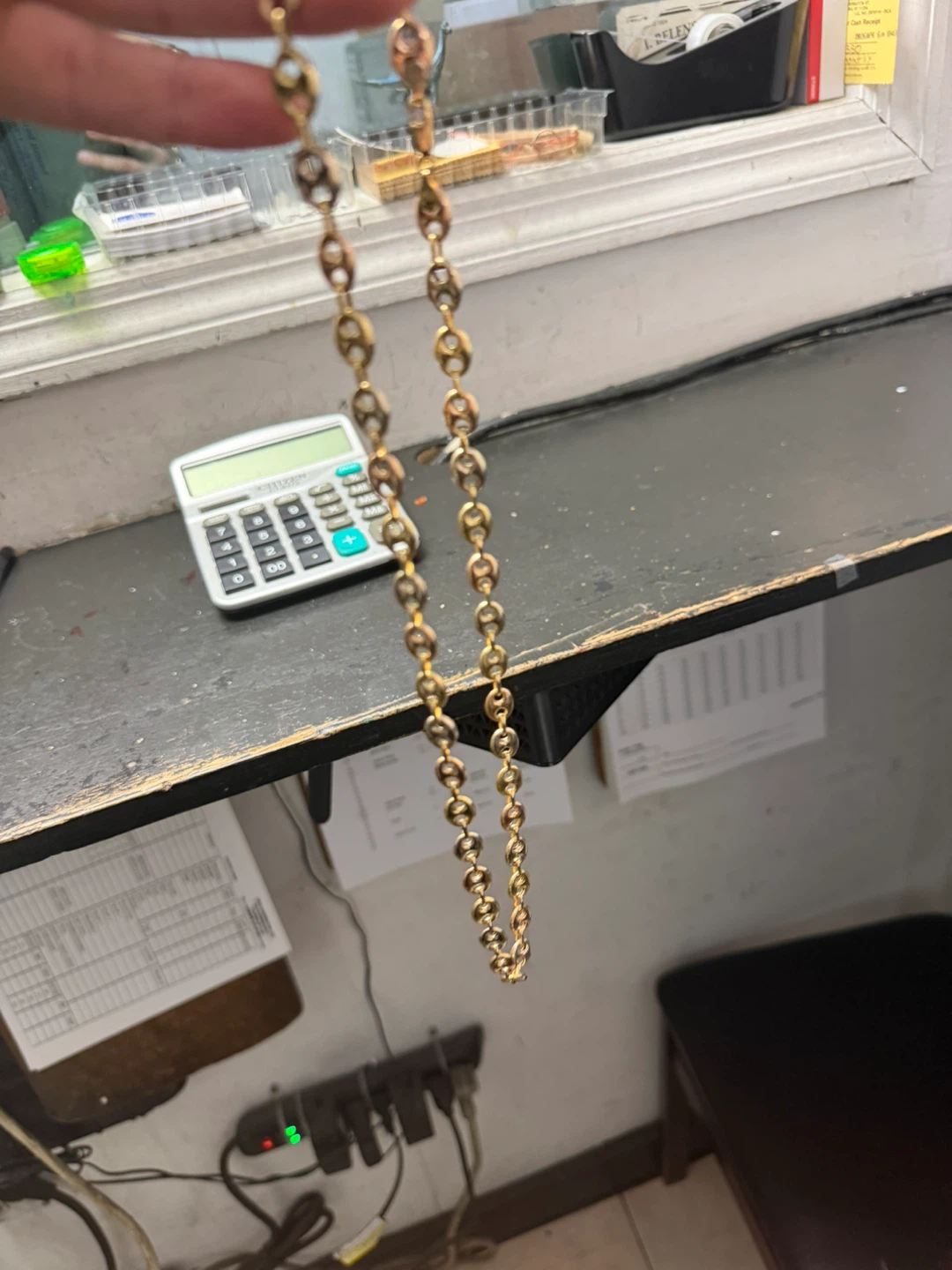 18k gold chain - photo 2