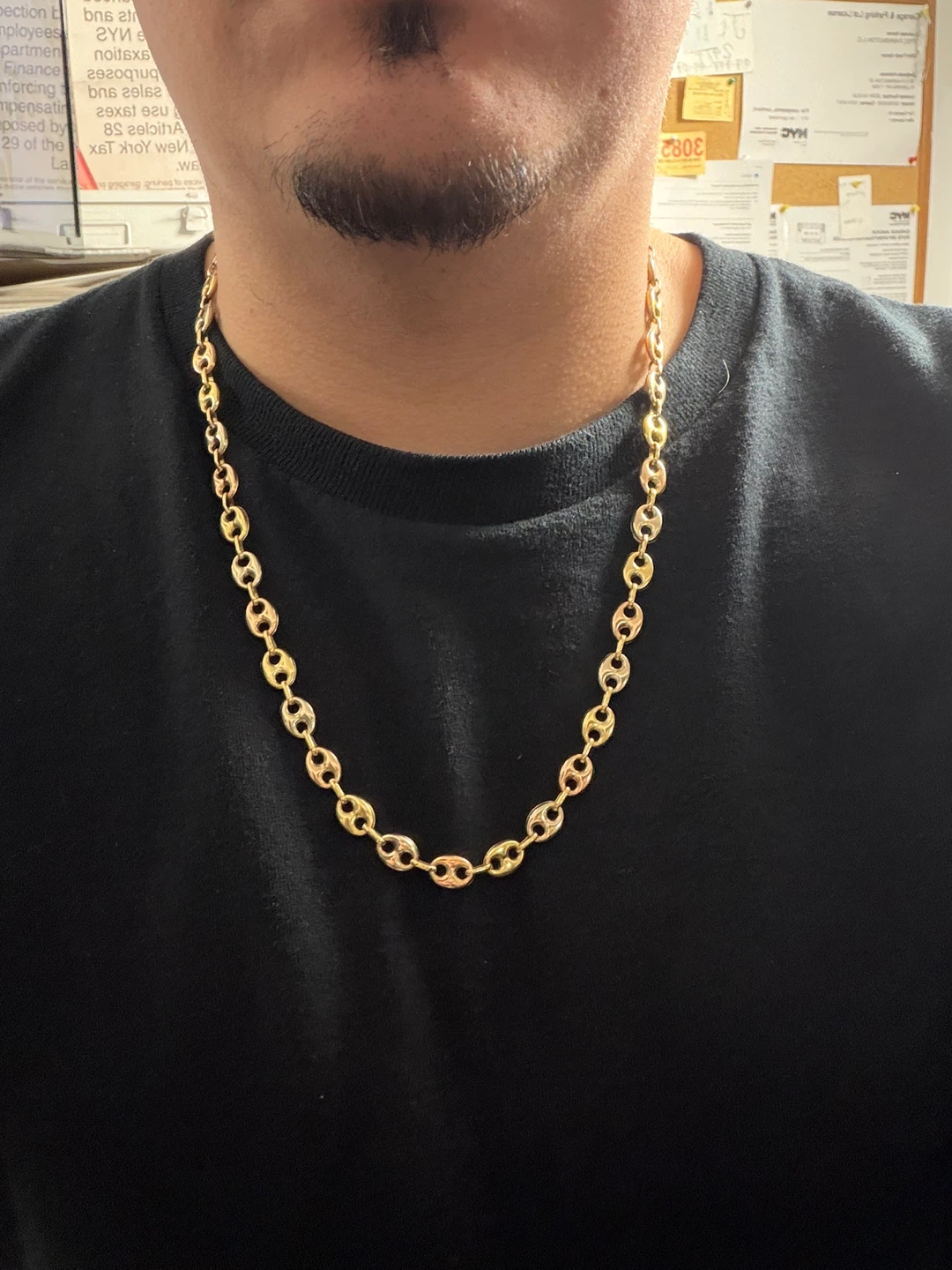 18k gold chain - photo 3