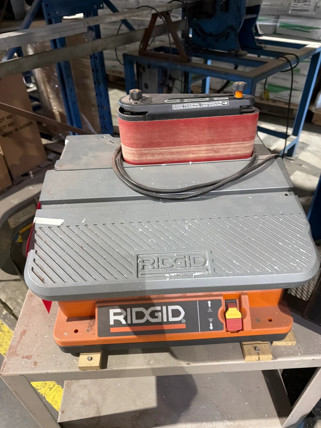 RIDGID EB44242 4 inch Belt Sander