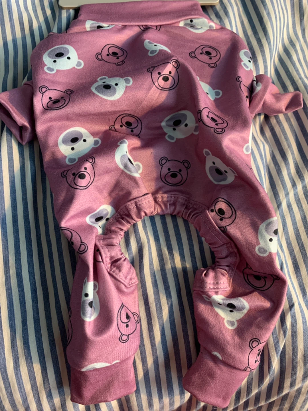 NEW Pink Teddy Bear Dog Pajamas - Size small