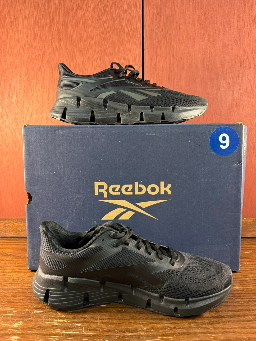 Reebok Zig Dynamica 6 Men’s Running Shoes Black/Grey Size US 9 - photo 2