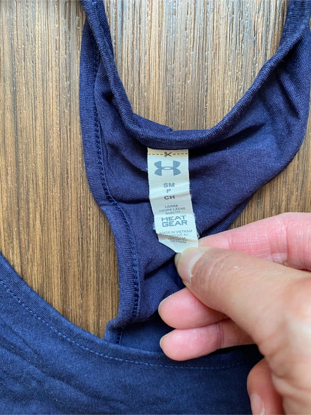 Under Armour Blue Tank Top - Small - photo 3