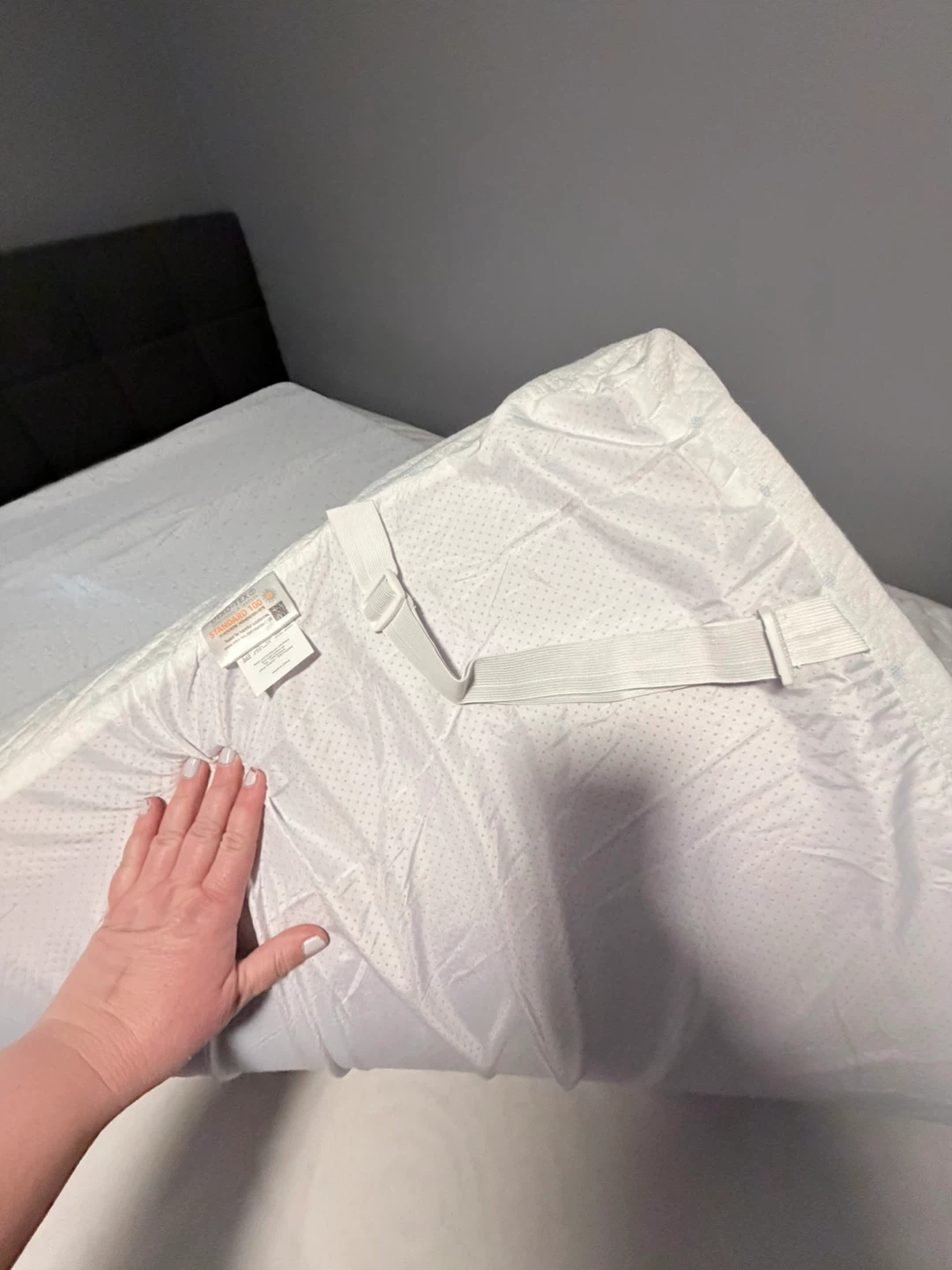 4" Ventilated Memory Foam Mattress Topper infused with Lavender - photo 3