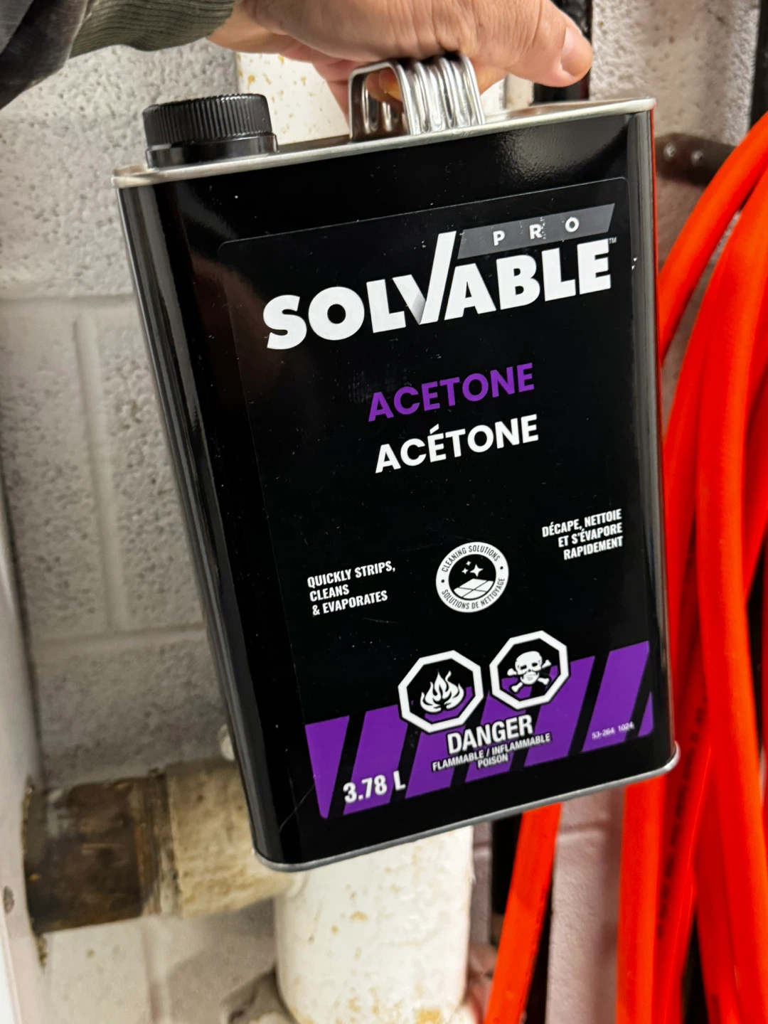 Solvable Pro Acetone 3.78 L - photo 2